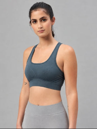 Seamless Low Impact Racer Back  Sports Bra