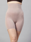 Seamless Cotton High Waist Thigh Shaper For  - Latte