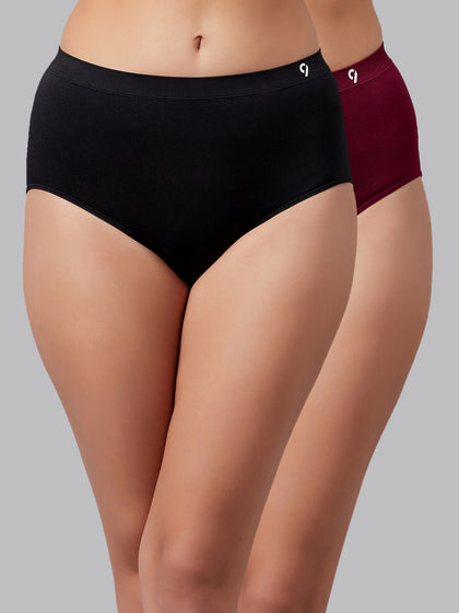 Shop C9 Airwear Solid Hipster for Women Combos - Pack of 2 