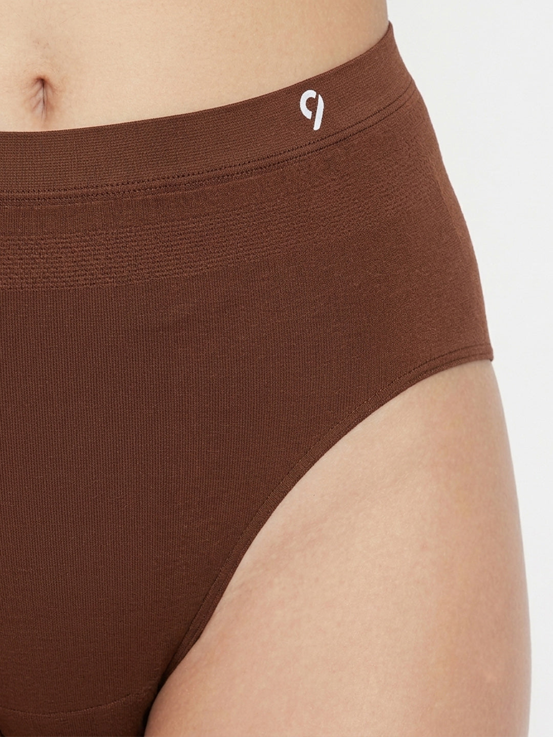 Women Pack of 3 Seamless High-Rise High-Coverage Briefs