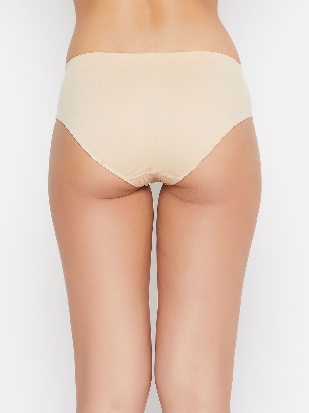 Seamless Women's Mid waist Multicolor Solid Panties