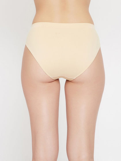 Women's Seamless Mid Waist Briefs Multicolor