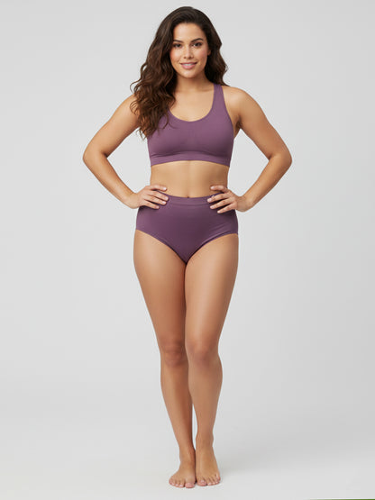 C9 Airwear High-Rise Seamless Soft Stretch Hipster Briefs for Women (Pack of 3)  Sweat-Absorbent & Anti-Chafing