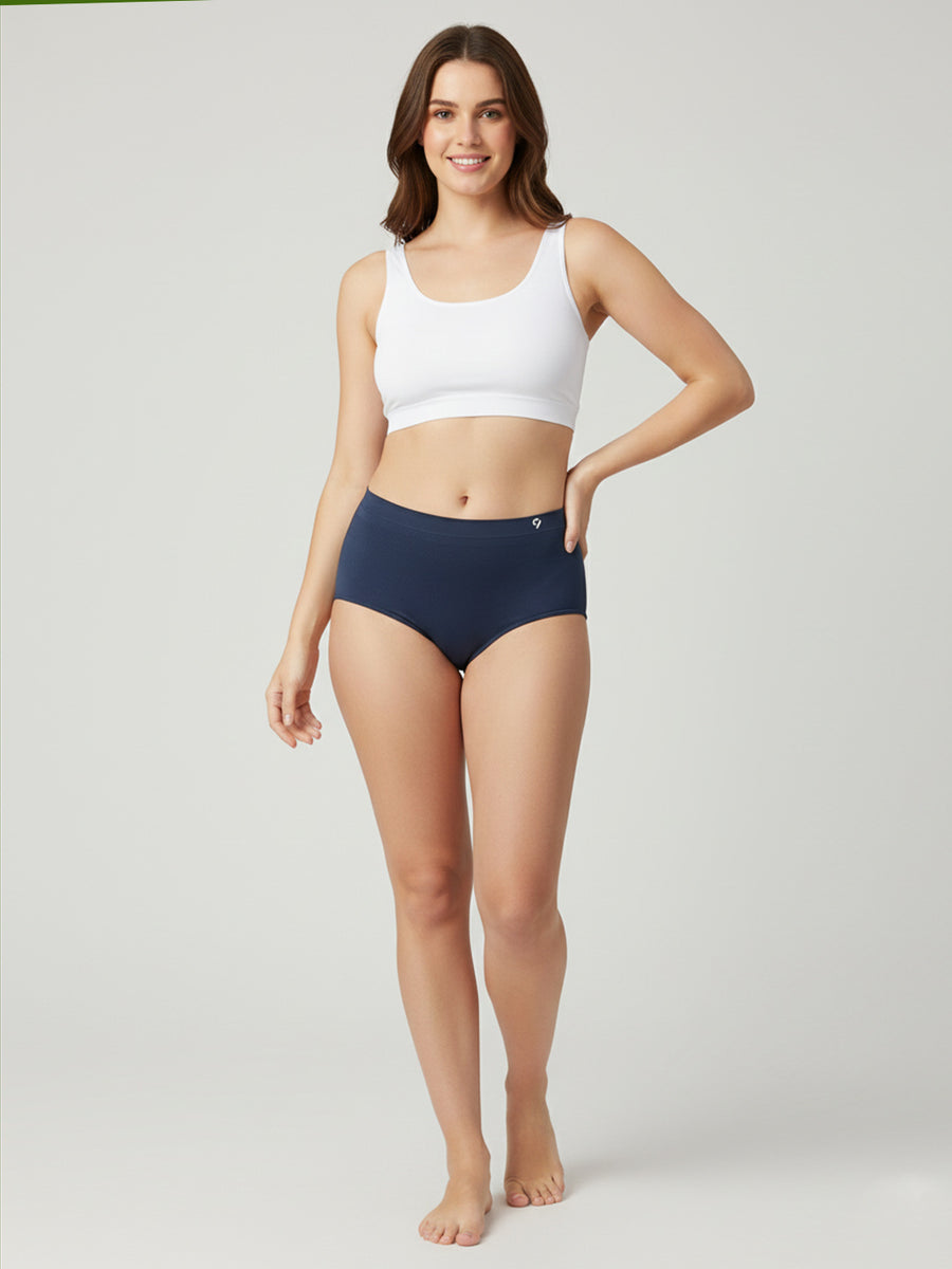 Seamless Hipster Soft Stretch,Breathable Briefs (Pack of 3)