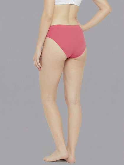 Women Seamless Mid-Rise Breathable &Comfort Fit Briefs (Pack Of 3)