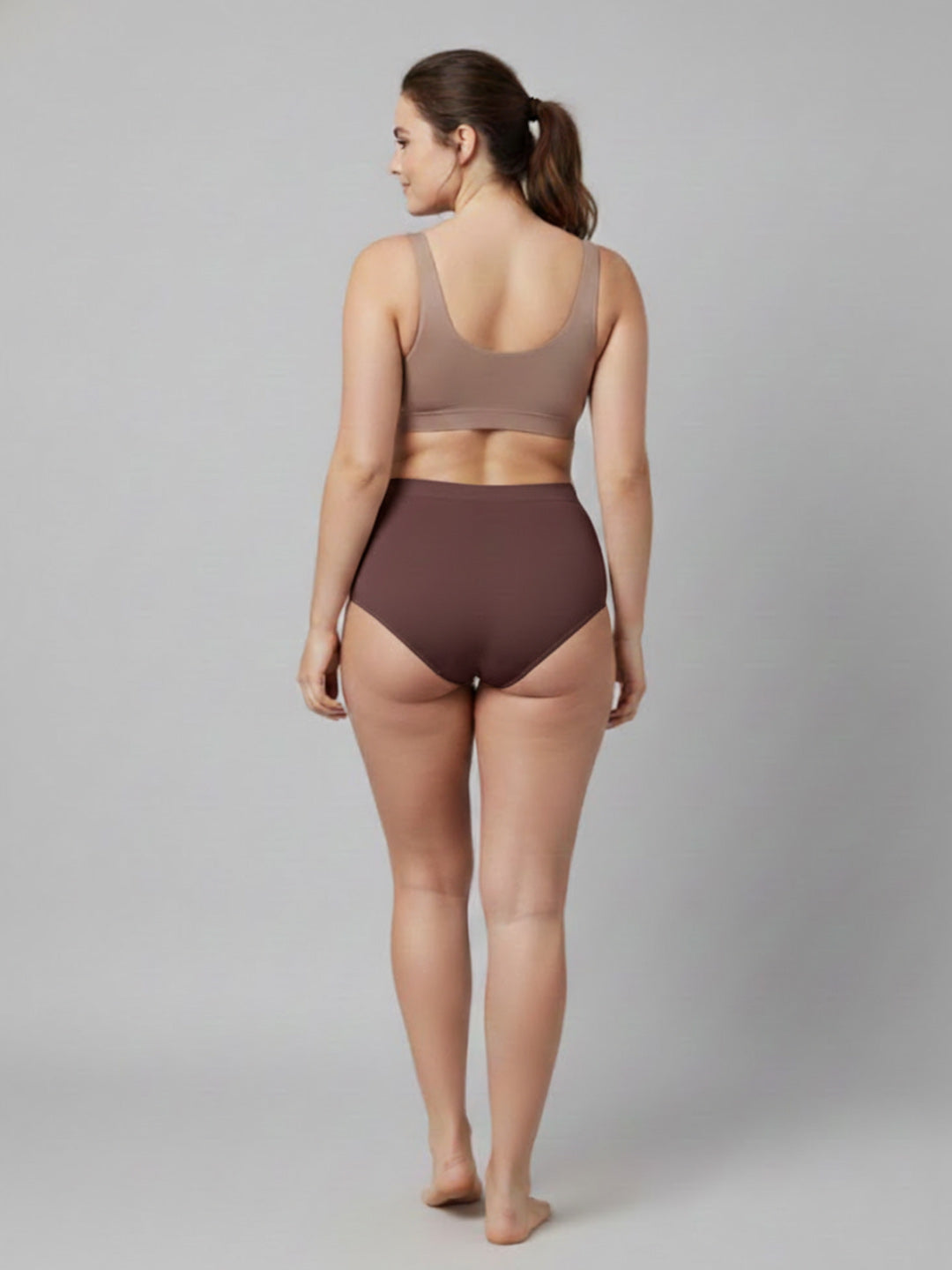 C9 Airwear Seamless Women's Mid Rise Pack of 2 Breathable Panties 4-Way Stretch & Quick-Dry