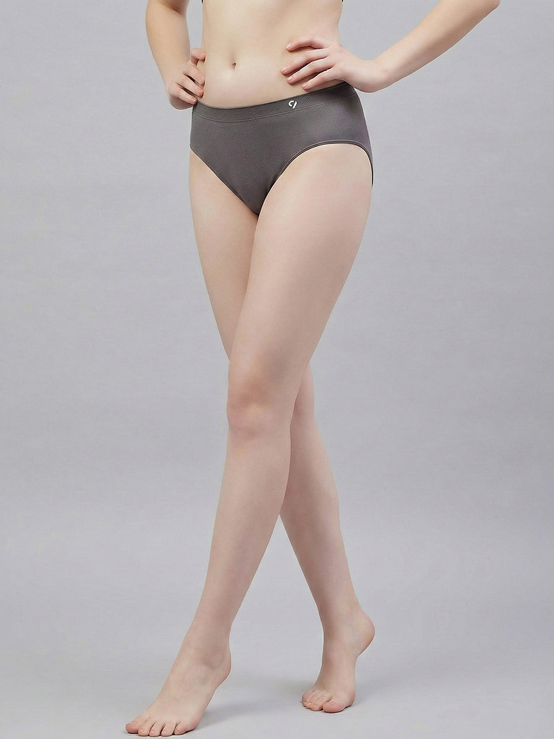 C9 Airwear Women Pack of 3 Seamless Daily-Comfort Hipster Briefs Sweat Absorbent