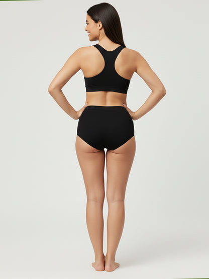 C9 Airwear Seamless Women Hipster Pack of 3 Waistband & 4-Way Stretch Comfort