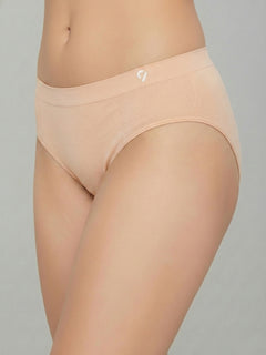 Women Seamless Mid-Rise Soft &Breathable Briefs(Pack Of 3)