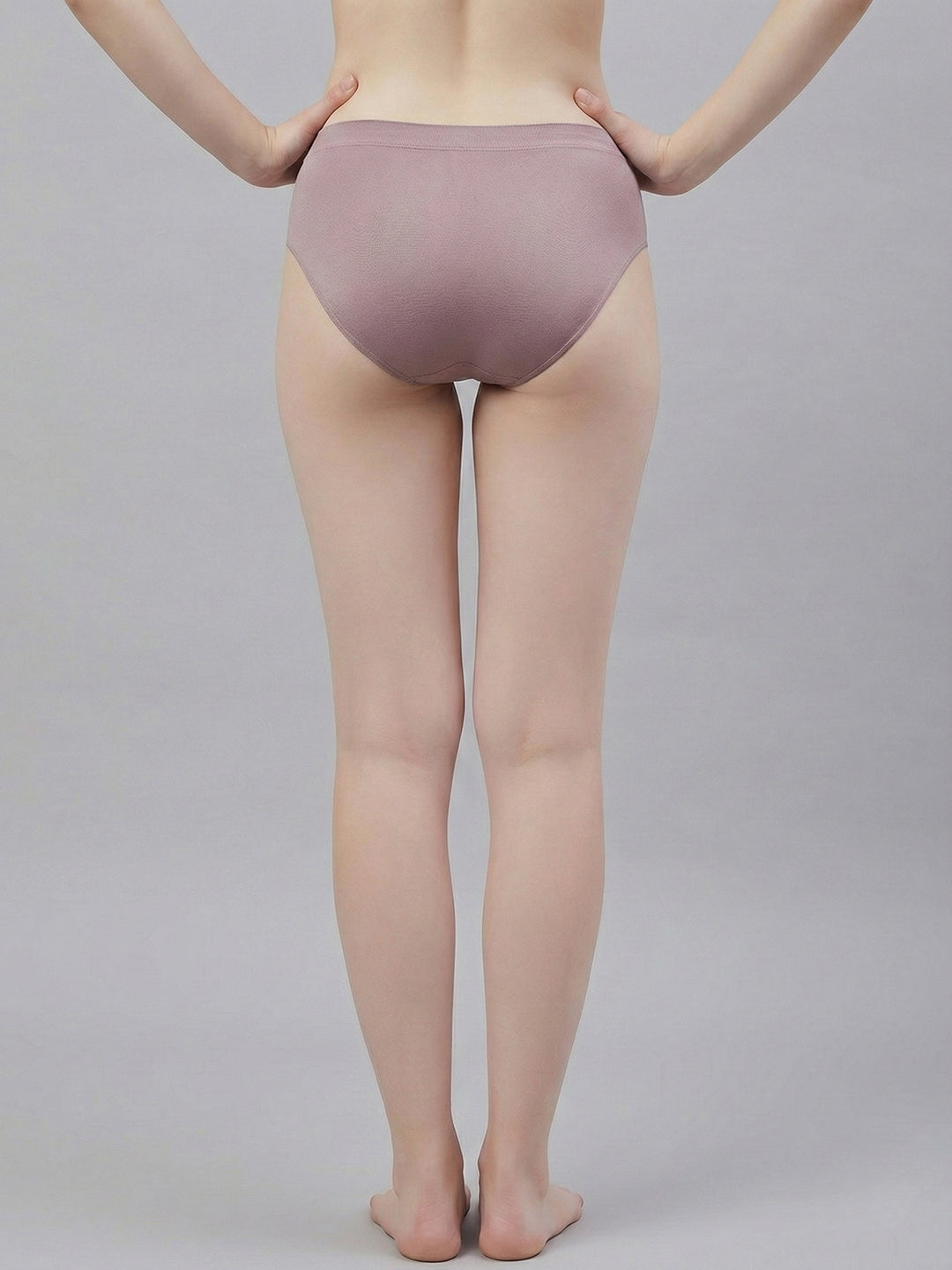 Women Seamless Ultra Soft & Comfort Mid Rise Panties (Pack Of 3)