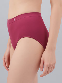 Women Seamless Ultra Soft & Comfort Mid Rise Panties (Pack Of 3)