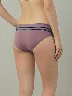 Women Striped Seamless Briefs Ultra Soft & Breathable (Pack Of 3)