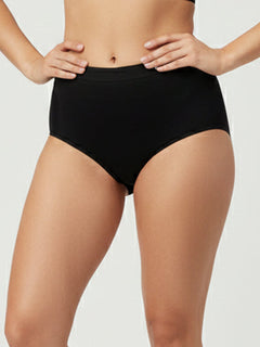 Seamless Women Hipster Pack of 3 Waistband & 4-Way Stretch Comfort