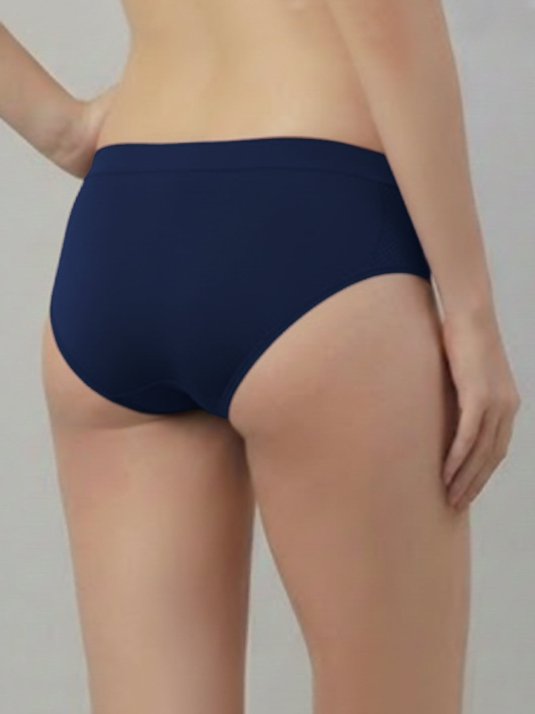 C9 Airwear Women Pack of 3 Anti-Bacterial Bikini Briefs Seamless, Soft & Fresh Comfort Fit