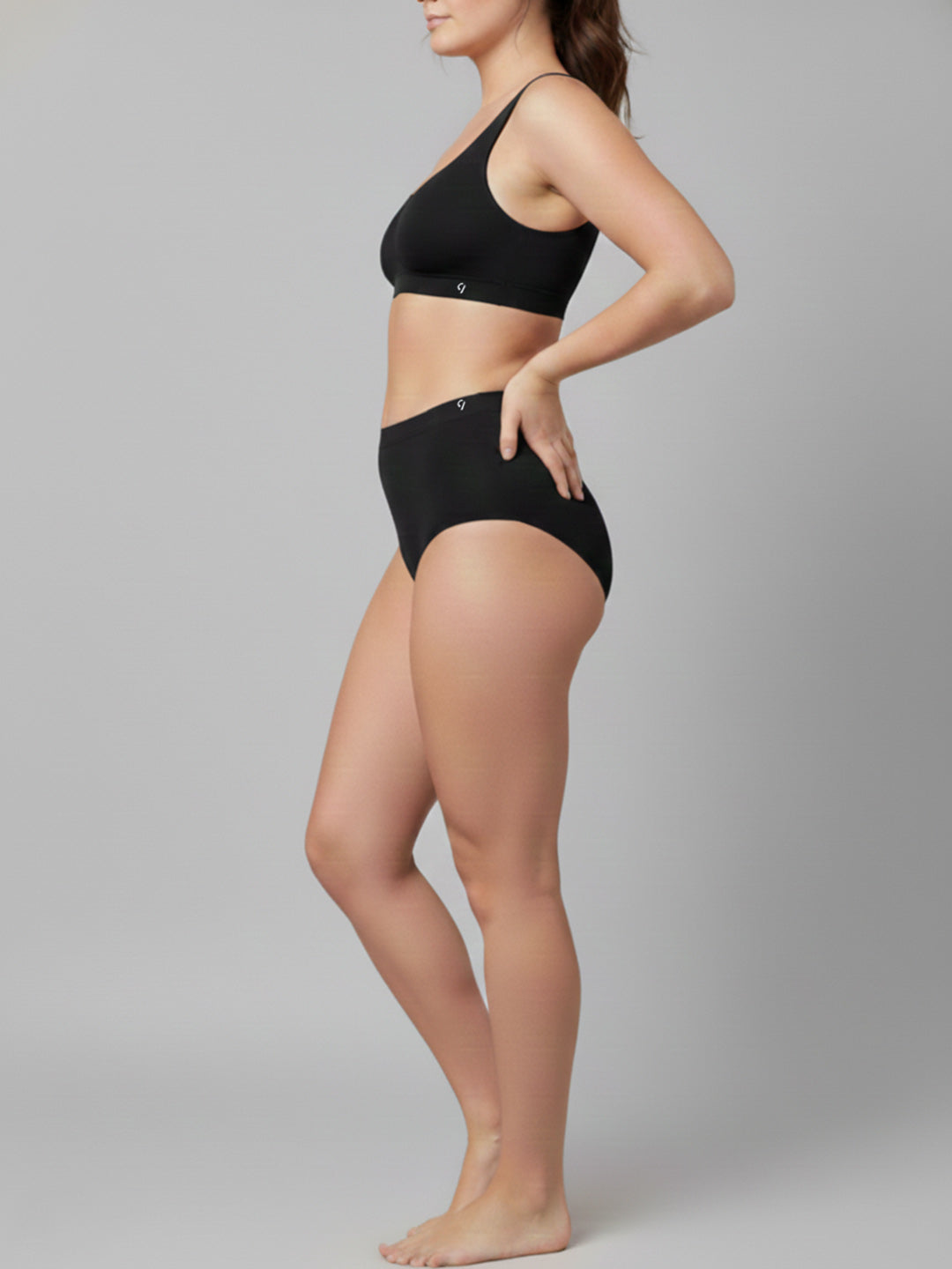 C9 Airwear Seamless Women Hipster Briefs  Black (Pack of 2)  No-Marks Waistband & 4-Way Stretch Comfort