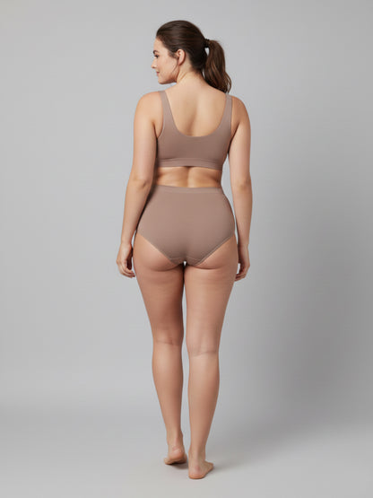 Seamless Women’s Hipster Soft Waistband & Comfort Briefs (Pack Of 2)