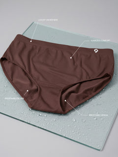 Women Seamless Hipster Breathable & Comfort Briefs (Pack of 2)