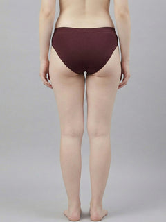 Women Seamless Ultra Soft & Comfort Mid Rise Panties (Pack Of 3)