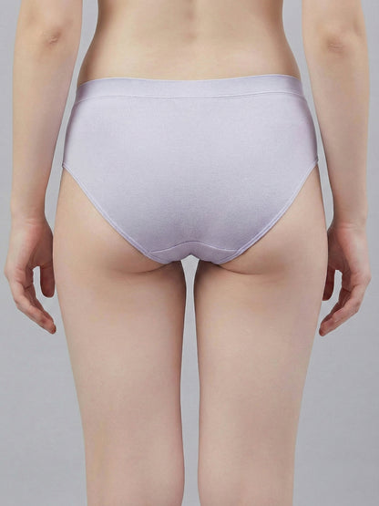 C9 Airwear Women's Mid Rise Seamless Pack of 3 Comfort Stretch Panties Breathable & Comfort Fit