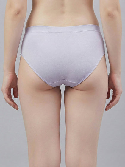 Women Seamless Ultra Soft & Comfort Mid Rise Panties (Pack Of 3)