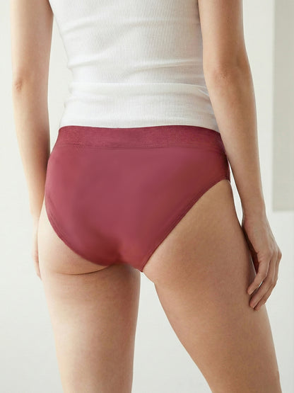 Women Seamless Mid-Rise Breathable &Comfort Fit Briefs (Pack Of 3)