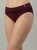 Women Striped Seamless Briefs Ultra Soft & Breathable (Pack Of 3)