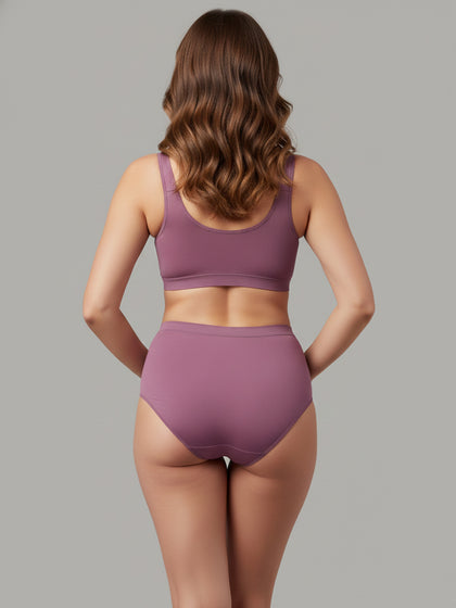 Women's Seamless Hipster Breathable & Comfort Fit Briefs (Pack Of 2)