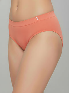Women Seamless Mid-Rise Soft &Breathable Briefs(Pack Of 3)