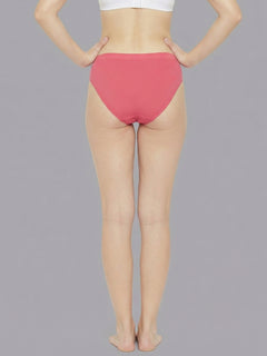 Women Seamless Mid-Rise Breathable &Comfort Fit Briefs (Pack Of 3)