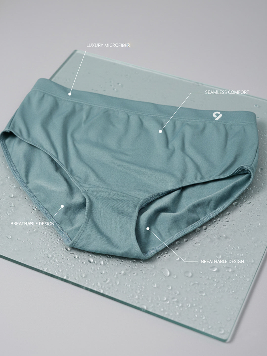 Women's Seamless Soft Waistband & Comfort Hipster Briefs (Pack Of 2)