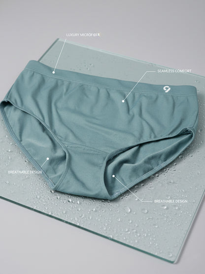 Women's Seamless Soft Waistband & Comfort Hipster Briefs (Pack Of 2)