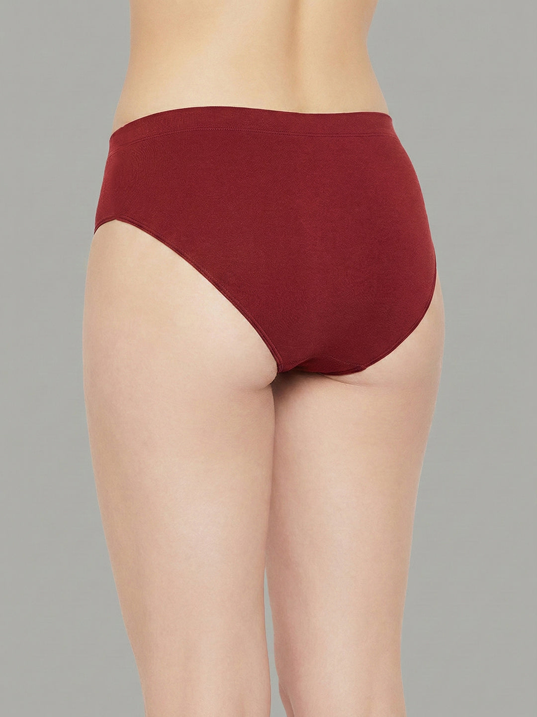 Women’s Seamless Ultra Soft & Breathable Mid Rise Panties (Pack Of 3)