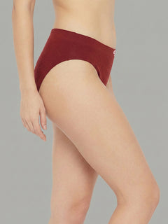 Women Seamless Mid-Rise Breathable & Comfort Fit Briefs (Pack Of 3)