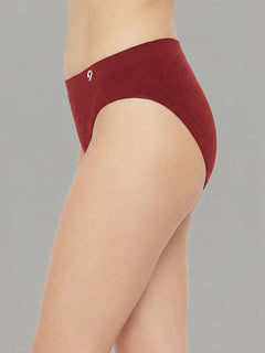 Women Seamless Mid-Rise Breathable & Comfort Fit Briefs (Pack Of 3)