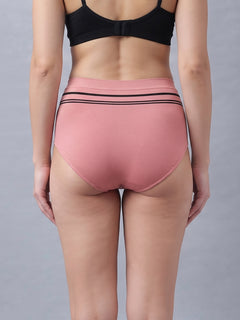 Women Pack of 3 High-Rise Soft Stretch Seamless Hipster