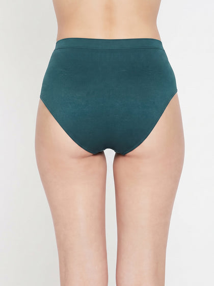 Women Seamless Assorted High-Rise Soft Stretch Hpster panty Briefs (Pack of 3)