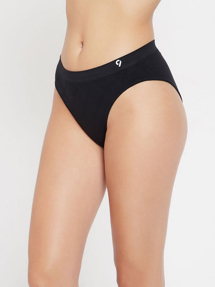 Women's Seamless Mid Waist Briefs Multicolor