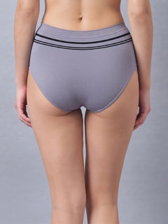 Women Pack of 3 Seamless High-Rise Sweat Absorbing Hipsters Briefs