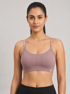 C9 Airwear seamless Full Coverage Padded Teen Rib Co-Ord Bra - Black