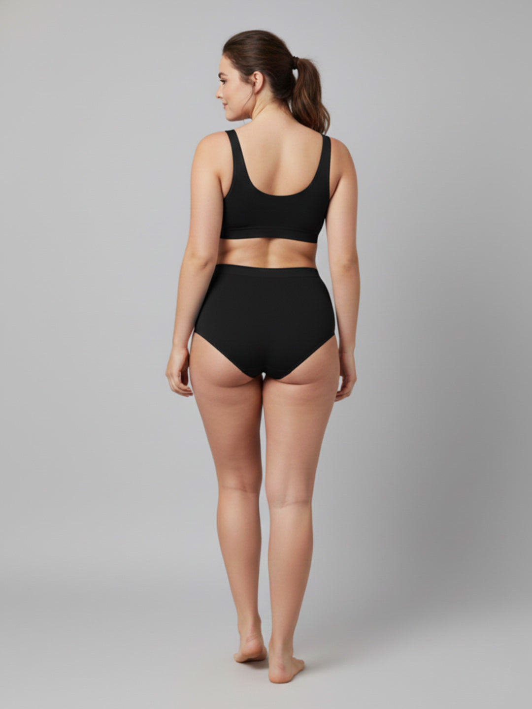 C9 Airwear Seamless Women Hipster Briefs  Black (Pack of 2)  No-Marks Waistband & 4-Way Stretch Comfort