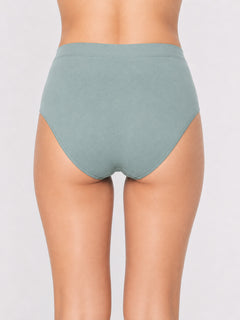 Women Pack of 3 Seamless High-Rise Sweat Absorbing Hipsters Briefs
