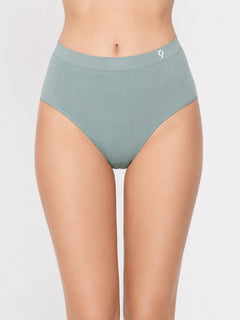 Women Pack of 3 Seamless High-Rise High-Coverage Briefs